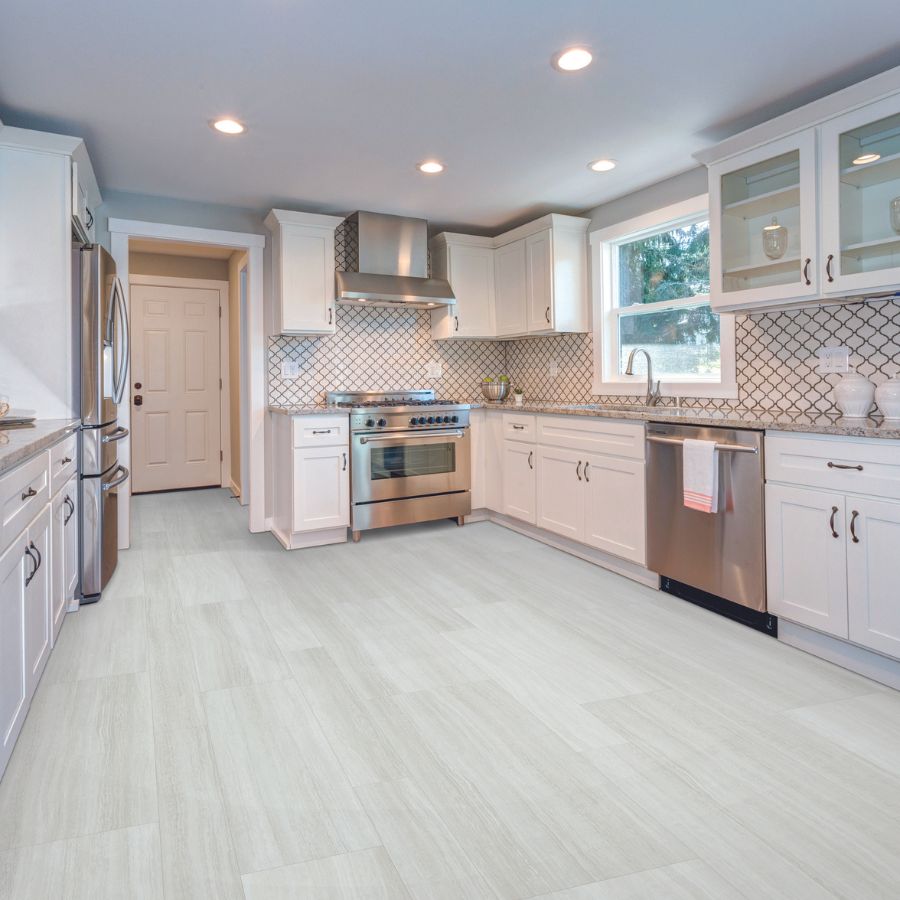 Backsplash in a kitchen